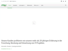 Tablet Screenshot of faw.at